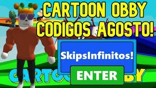 TODOS LOS CÓDIGOS DE CARTOON OBBY ROBLOX! (ACTUALIZADO)