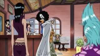One Piece - Nico Robin tries to get Rayleigh to tell her about the Will of D and the Void Century