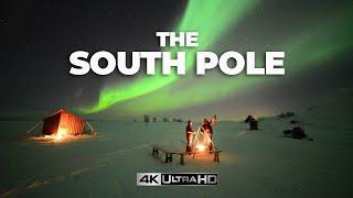 The solitude of the South Pole and surrounding Antarctica with Relaxing music | 4K UHD