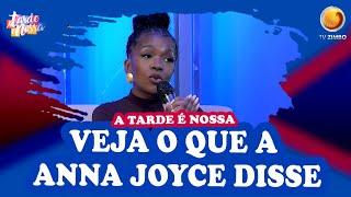 Conversa boa com a Cantora Anna Joyce | A Tarde é Nossa | TV ZIMBO