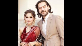 Aima baig engagement with shahbaz hamid shigri