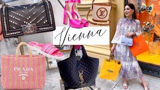 Vienna Luxury Shopping Weekend - LV, Chanel, Dior, Hermes, Fendi, Prada, YSL | Summer Travel Vlog ️