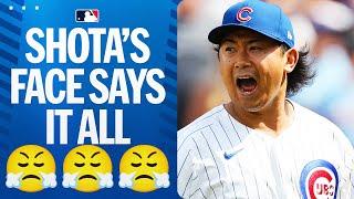 Shota Imanaga was FIRED UP for his first start in the Cubs/Cardinals rivalry!  | 今永昇太ハイライト