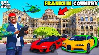 Franklin Expand His New Country With Luxury Town And Castle In GTA 5 | SHINCHAN and CHOP