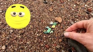 What is the Rarest colour? Sea Glass Hunting #scotland #beach #giveaway