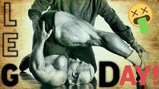 LEG DAY with TOM PLATZ - Bodybuilding Lifestyle Motivation