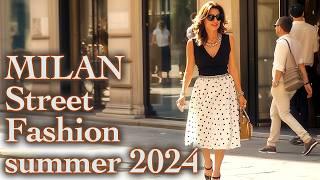  Iconic Italian Fashion summer 2024: Milan Street Style Trends & Polka Dot Dresses