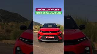 Tata Nexon FACELIFT INTERIOR WALKAROUND! #Nexon #Tata CarWale