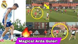 Magic!Arda Guler Dazzles Again at Preseason Training| Goal & Assist Vinicius, Guler on FireEndrick