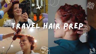 How to Care for Red Hair | Travel Hair Care Tips | Easy Hairstyles for Traveling