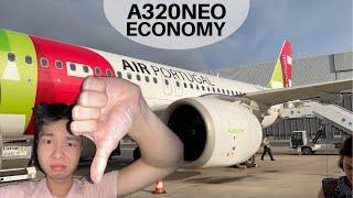 TAP Air Portugal A320neo: NO Service, POOR Legroom 