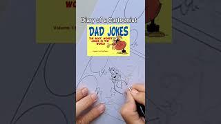 Creating the second Dad Jokes Book #howtodrawcartoons #dadjokes dadjokesfortheday