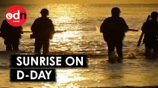D-Day Anniversary: Hundreds Watch Stunning Sunrise Over Normandy Beaches