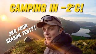 Wild Camping in SUB ZERO conditions in the Lake District - Will i survive the night...