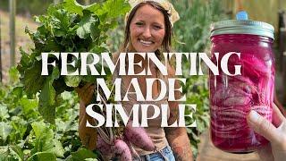 How to Lacto-Ferment Vegetables