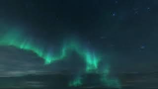 Aurora Borealis with Sounds at Specific Frequencies | Aurora Borealis Relaxing Meditation Video