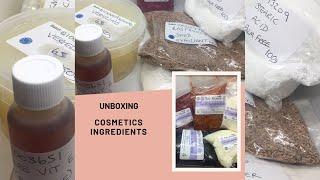 UNBOXING NEW COSMETIC INGREDIENTS ORDER. BAY HOUSE & THE SOAP KITCHEN