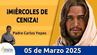 Evangelio De Hoy Miércoles 05 Marzo 2025 #PadreCarlosYepes l San Mateo 6, 1-6. 16-18 l Misa