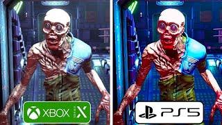 System Shock Remake PS5 vs Xbox Series X Graphics Comparison
