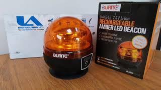 Rechargable Durite LED beacon