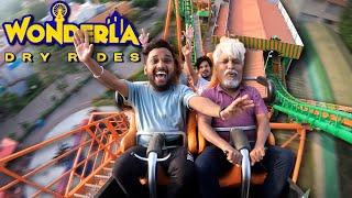 Thrill Rides at WONDERLA Bangalore | Dry Rides!