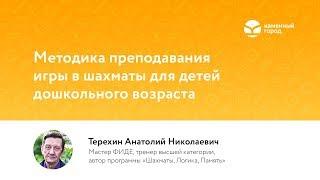 Вебинар "Методика преподавания игры в шахматы для детей дошкольного возраста"