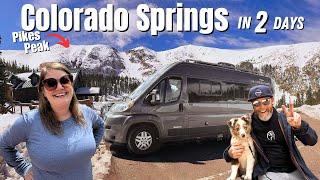 Exploring COLORADO SPRINGS in 2 DAYS! (Pikes Peak, Manitou Incline, Garden of the Gods ++)