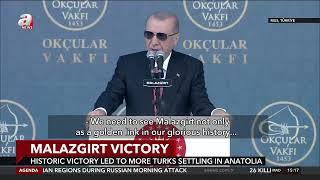 Erdoğan: Malazgirt is the victory of all Muslims together with Turks