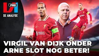 ANALYSE: Hoe Virgil van Dijk zich onder Arne Slot nog steeds ontwikkelt