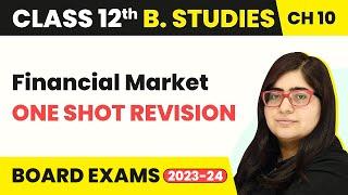 Financial Markets - One Shot Revision | Class 12 Business Studies Chapter 10 (2022-23)