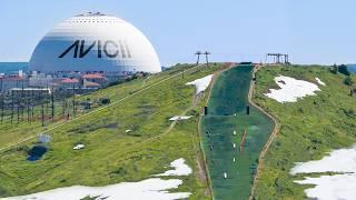 How the Avicii Arena Created Year Round Skiing