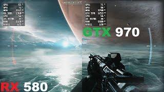 RX 580 vs GTX 970