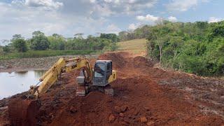 Reformando Aterro de lago 07