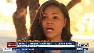 Need to leave? How to break your rental lease early in Nevada