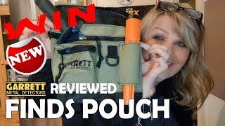 REVIEWED New Garrett Finds Pouch | WIN this Finds POUCH in this VIDEO | Metal Detecting Equipment