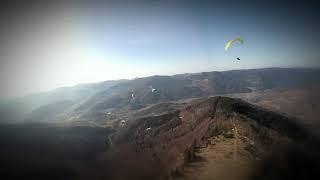 Ballade en parapente avec Michel dans les thermiques du Treh déco O (Savage)