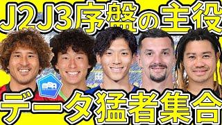 【J2J3序盤のデータ的主役】複数項目でトップに立つ選手&チーム全体で結果残すのは？！