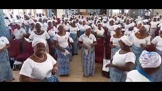 Global Evangelical Church Accra Presbytery Women’s Ministry praising God