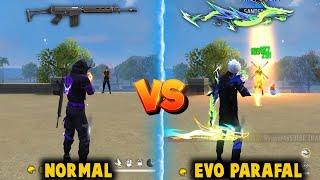 NEW PARAFAL- LORE CYCLONE VS WITHOUT SKIN PARAFAL DAMAGE ABILITY TEST |BEST PARAFAL SKIN- FREE FIRE