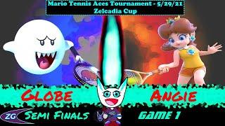 Zelcadia Cup Mario Tennis Aces Tournament - Winners Semi-Finals, Game 1 - Angie vs Globe