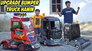 MODIFIKASI TRUK HANIN, DIMAS PINGIN IKUTAN GANTI BUMPER..