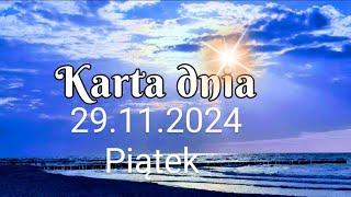 Tarot Karta dnia 29.11.2024 Piątek Wszystkie znaki zodiaku