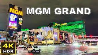 [4K HDR] MGM Grand Las Vegas Walking Tour | Las Vegas, Nevada