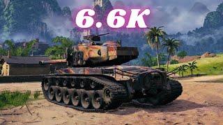 T26E4 SuperPershing  6.6K Damage 8 Kills  World of Tanks