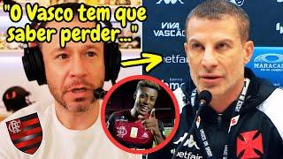  Tiago Leifert DETONOU VASCO E Pedrinho! aprendam a perder