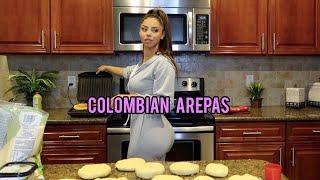 watch me make colombian arepas **DELICIOUS** | TIANA MUSARRA