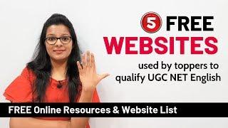 5 Incredibly Useful Websites Toppers Use to Qualify UGC NET English