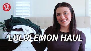 LULULEMON TRY-ON HAUL | espresso, legacy green & more!