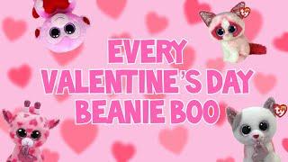 ALL THE VALENTINE’S BEANIE BOOS // 2009-2023