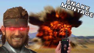 Snake needs to chill!!! | Smash Bros Ultimate Montage | Snake Montage